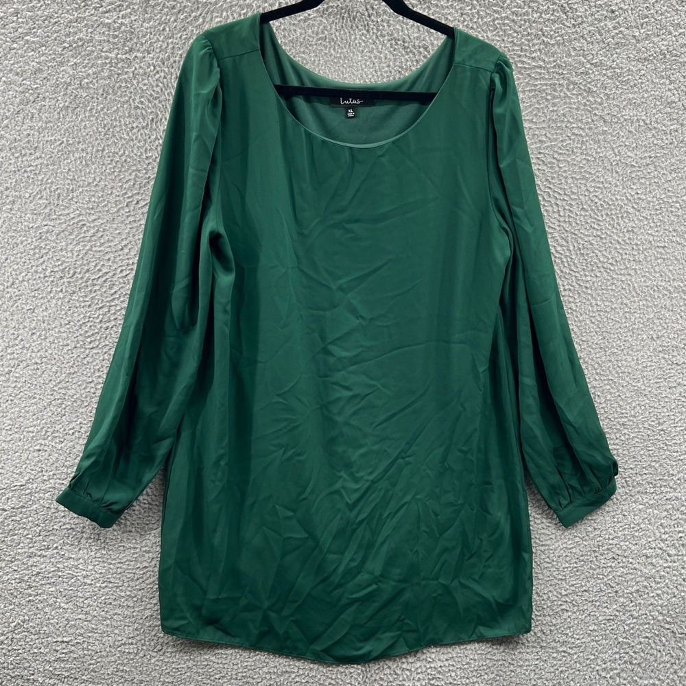 Lulus Womens Minimalist Tunic Dress XL Quiet Luxury Contemporary Elevated Career